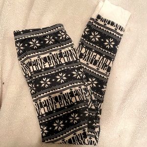 VS PINK Thermal Sleep Leggings